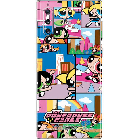 Cartoon Network Powerpuff Girls Patches Galaxy Note 10 Skin